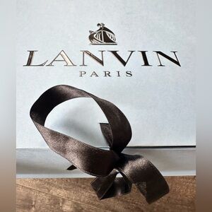 Lanvin Gold heels pumps